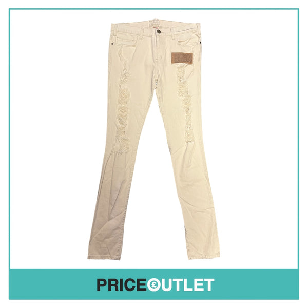 Current Elliot - Off White Super Slouchy Skinny Jeans - Size 28 - BRAND NEW WITH TAGS