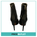 Alaia - Black Leather Heels - Size 38 - BRAND NEW WITH TAGS