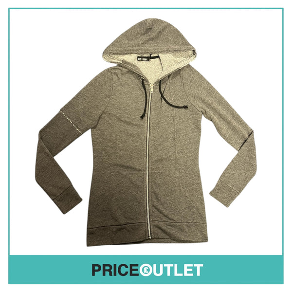 BLK DNM - Grey Zip Hoodie - Size S - BRAND NEW WITH TAGS
