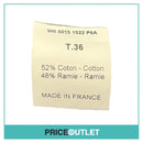 Lanvin - Navy Tapered Trousers with Side Trim - Size 36 - BRAND NEW WITH TAGS