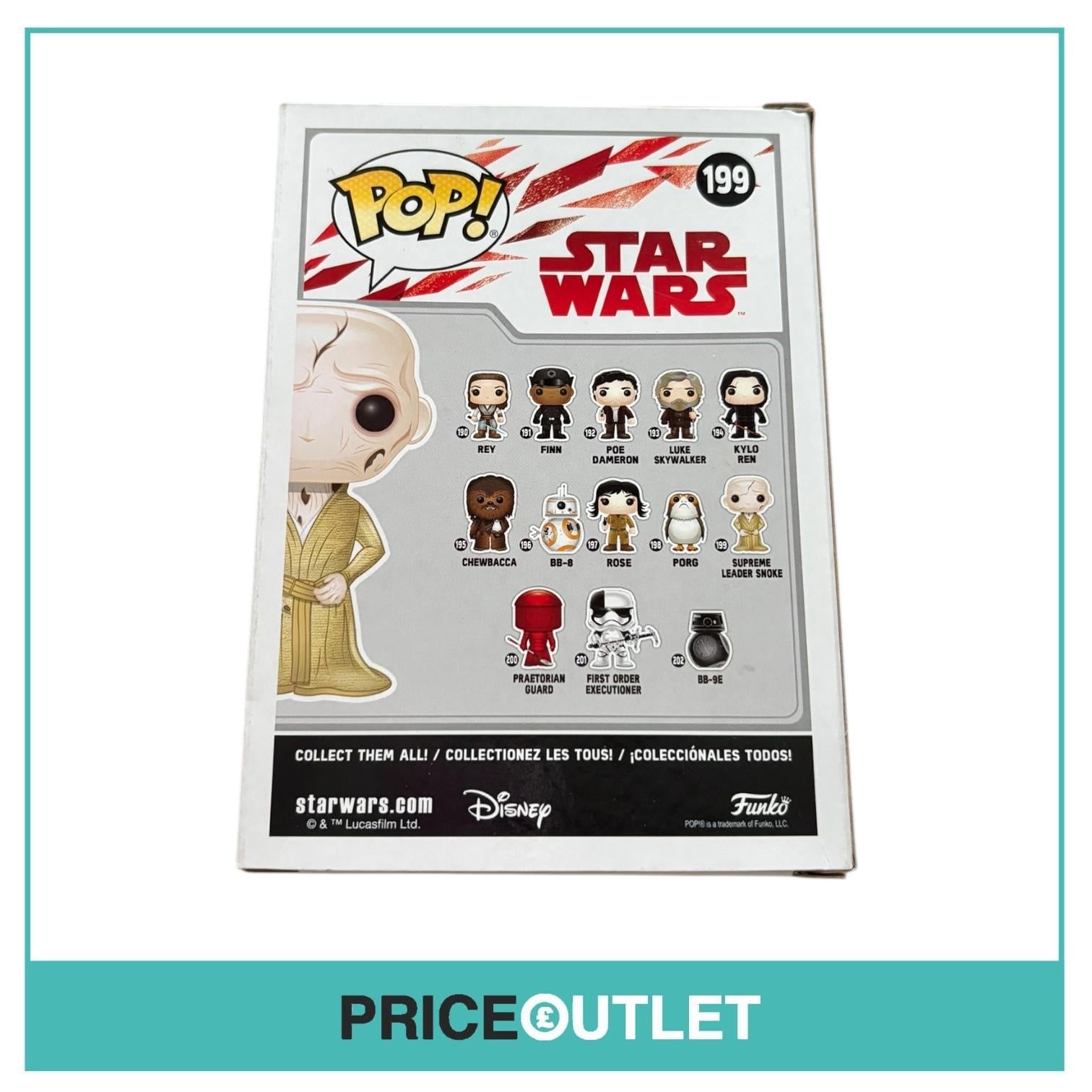 Funko - Star Wars - Supreme Leader Snoke