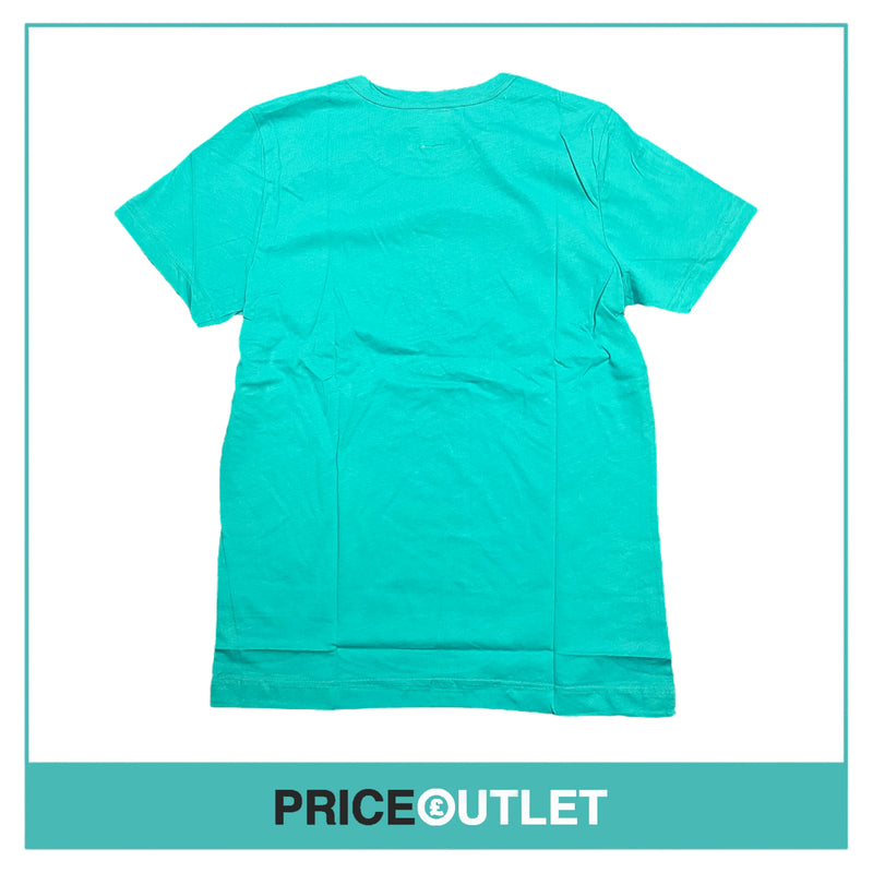 Dover Street Market - Turquoise Triple Logo T-Shirt - Size M - BRAND NEW WITH TAGS