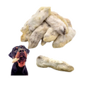 Dried Dog Treats 100% NATURAL Rabbit Legs Feet with Fur - Dog Treats, Snacks, Hair. 1kg