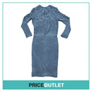 JJSLEE - Grey Knee Length Dress with Padded Skirt - Size 10 - BRAND NEW WITH TAGS