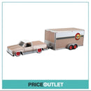 Maisto Design - 1987 Chevy 1500 & Car Trailer - Damaged Box