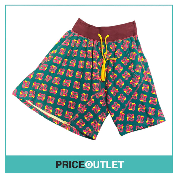 Comme des Garçons Ganryu - Mens Paisley Asymetric Shorts - Size S - BRAND NEW WITH TAGS