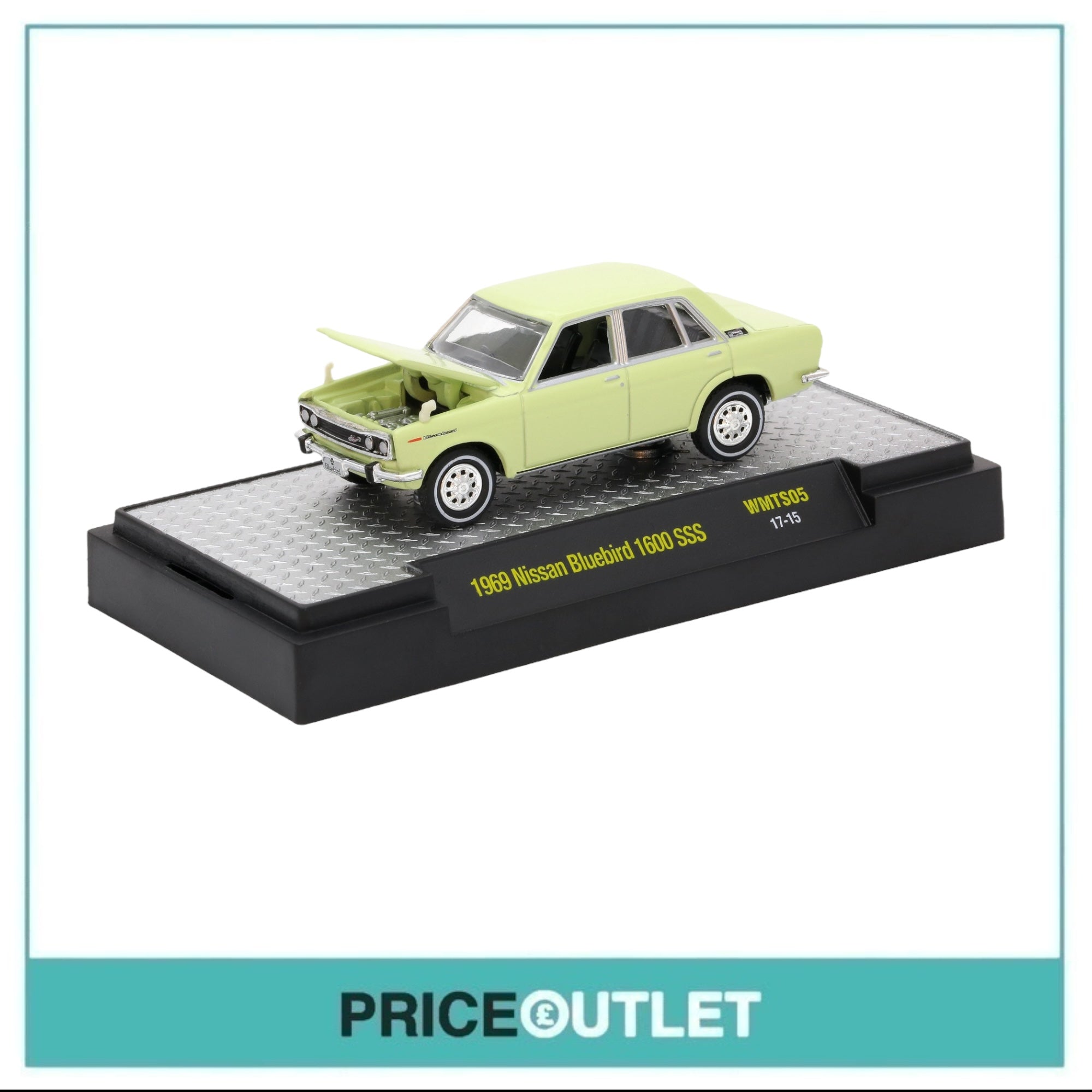M2 Machines Auto Japan - 1969 Nissan Bluebird 1600SSS Premium Edition - Damaged Box