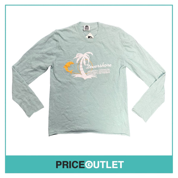 Dover Street Market - Mint Green 'Dovershore' Knit Jumper - Size OS - BRAND NEW WITH TAGS