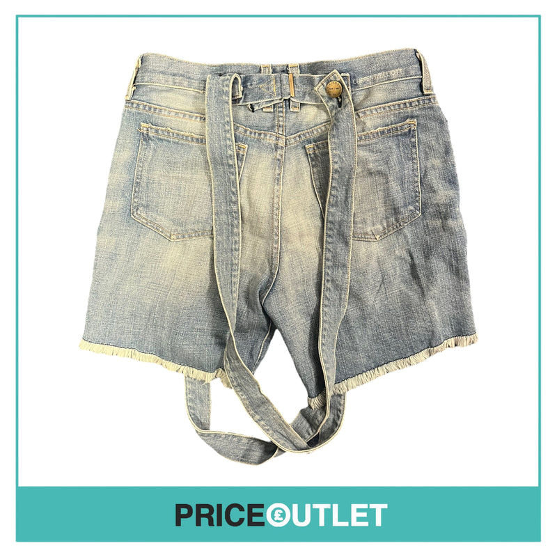 Current Elliot - Boyfriend Suspender Shorts - Size 25 - BRAND NEW WITH TAGS