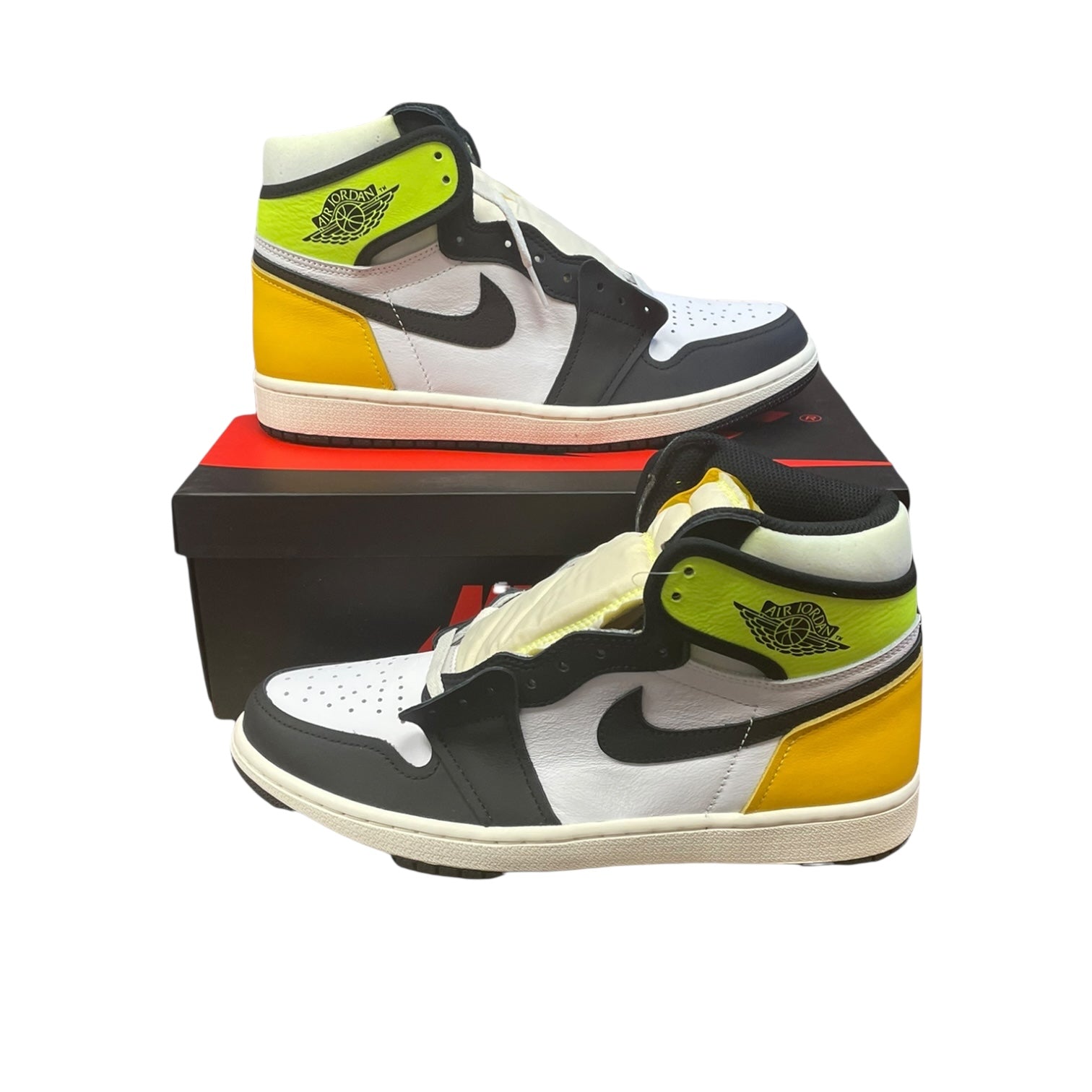 Nike - Air Jordan 1 Retro High OG GS 'Volt Gold' - UK 8