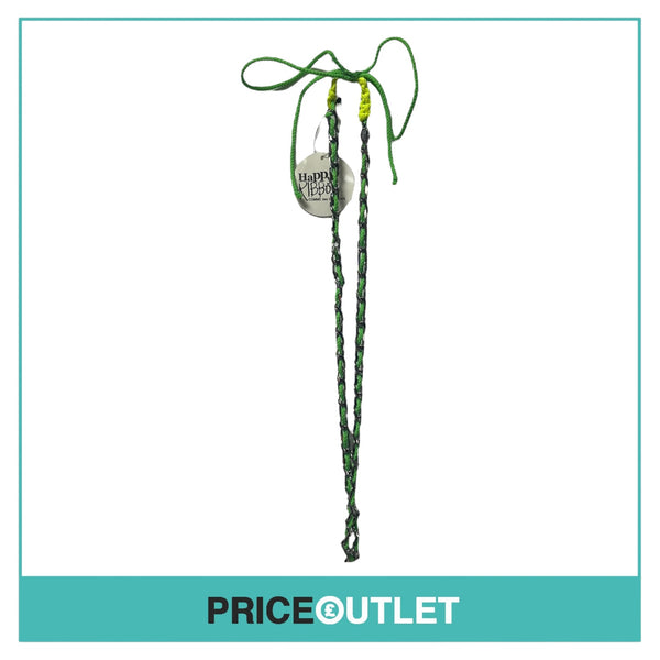 Erickson Beamon - Happy Ribbons Green and Silver Necklace - BRAND NEW WITH TAGS