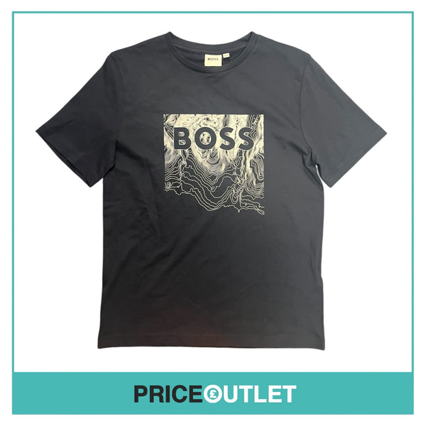 Boss - Kids Navy Blue T-Shirt - Size 10 - BRAND NEW WITH TAGS