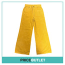 Kickers - Womens Mustard Yellow Wide Leg Cord Trousers - Size 28 - BRAND NEW