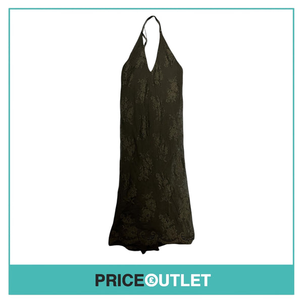 Boudicca - Black Lace Backless Dress - Size 10 - BRAND NEW WITH TAGS