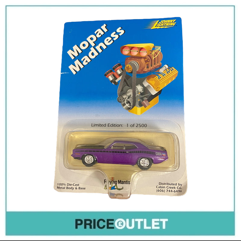 Johnny Lightning - Mopar Madness 70 Cuda Limited Edition (Purple) - Damaged Box