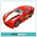 Hot Wheels Red Edition - 2005 Corvette C6 (Red) - Damaged Box
