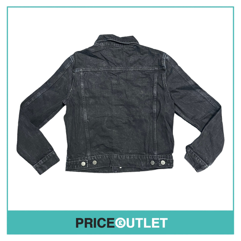 BLK DNM - Black Denim Jacket - Size S - BRAND NEW WITH TAGS