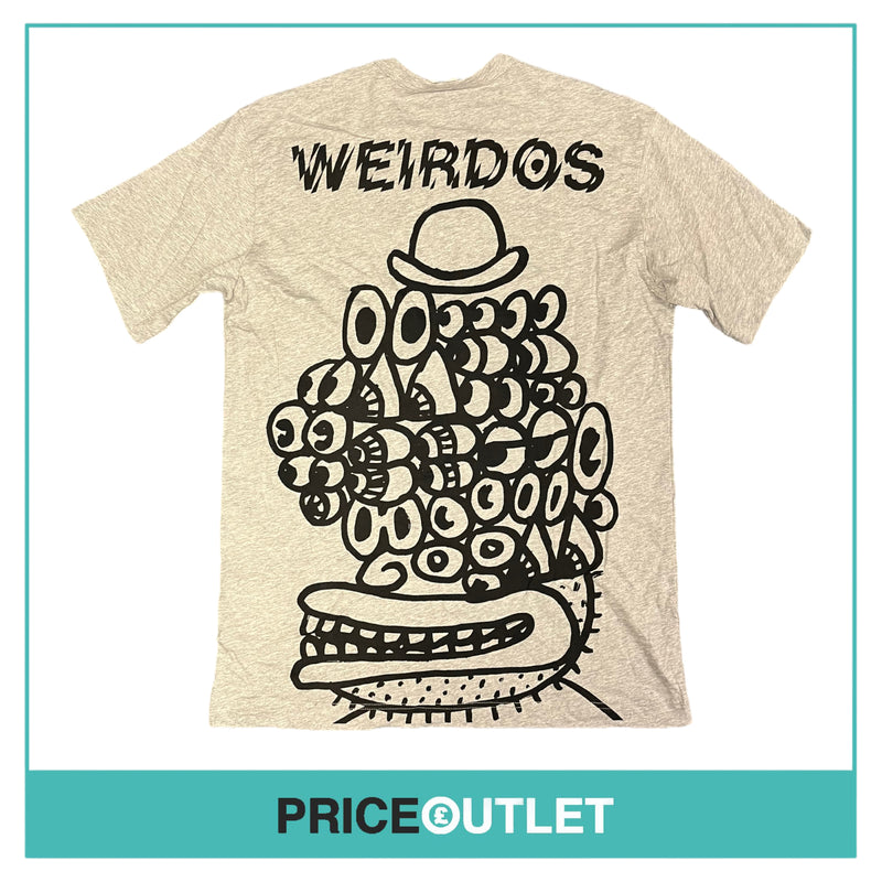 Dover Street Market - Weirdos by Noah Lyon Grey T-Shirt - Size L - BRAND NEW WITH TAGS