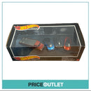 Hot Wheels Premium - Bugatti, Koenigsegg, McLaren & Carry On Collector's Set - Damaged Box