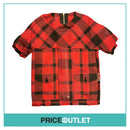 Sacai - Red and Black Tartan Top - Size 3 - BRAND NEW WITH TAGS