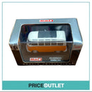 Real-X - Volkswagen Samba Van Model Diecast (Orange & White) - Damaged Box