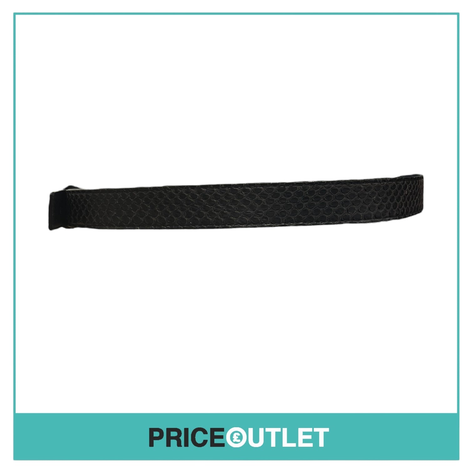 Lanvin - Black Belt with Statement Centre Detail - Size M - BRAND NEW WITH TAGS