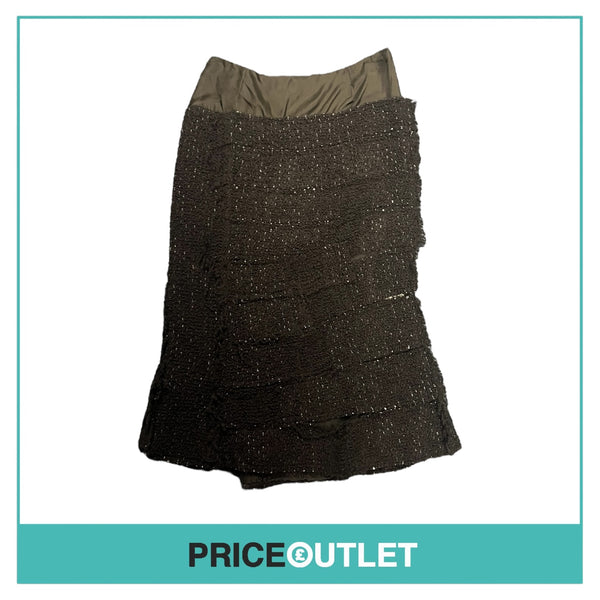 Nina Ricci - Black Wool Skirt - Size 36 - BRAND NEW WITH TAGS