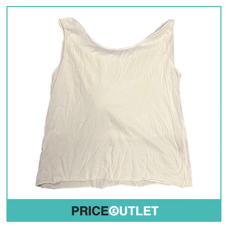 Peachoo & Kregberg - White Layered Top - Size L - BRAND NEW WITH TAGS