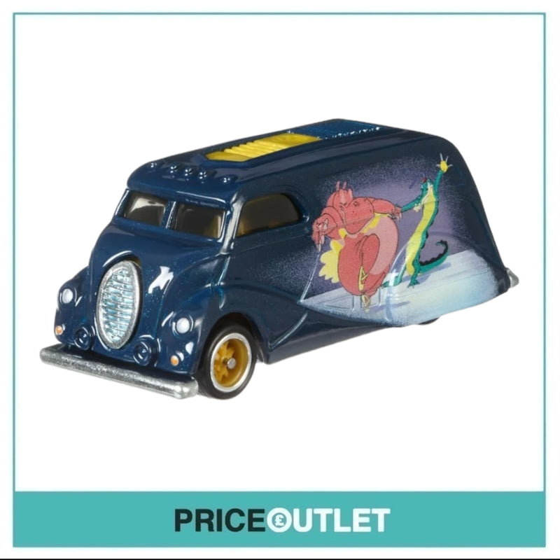 Hot Wheels Disney - Fantasia Deco Delivery (Blue) - Damaged Box