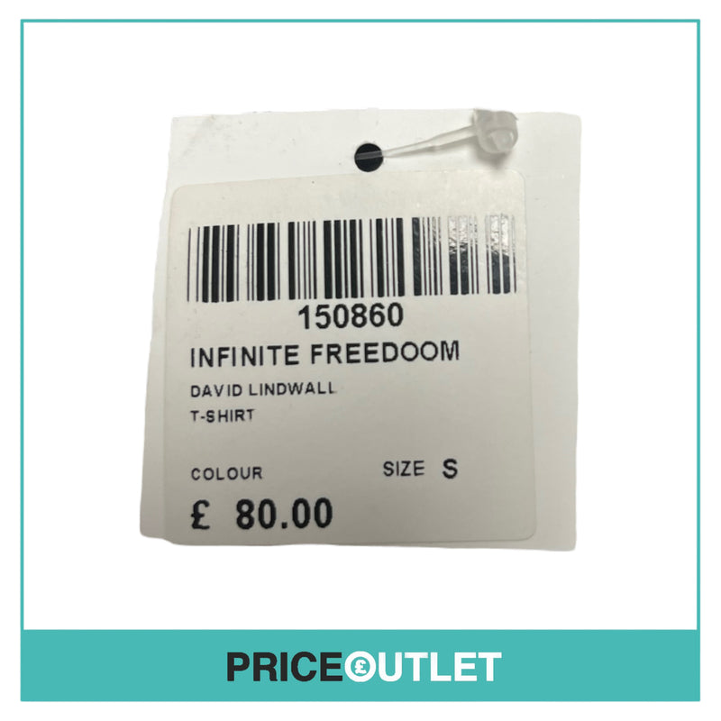 David Lindwall - Infinite Freedom T-Shirt - Size S - BRAND NEW WITH TAGS
