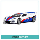 Hot Wheels American Scene - Corvette C8.R (White, Red & Blue) - Damaged Box