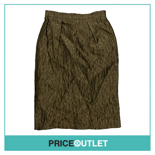 MIU MIU - Black Voile Flower Skirt - Size 40 - BRAND NEW WITH TAGS