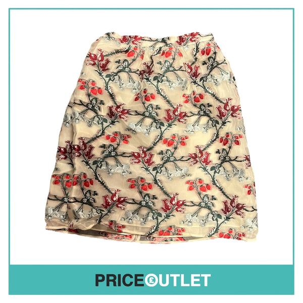 Erdem - Strawberry Print Skirt - Size 10 - BRAND NEW WITH TAGS