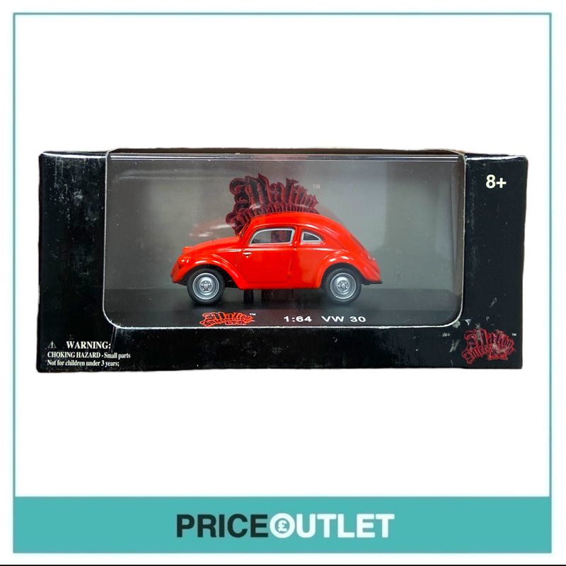 Malibu International - Volkswagen 30 Model Diecast (Red) - Damaged Box