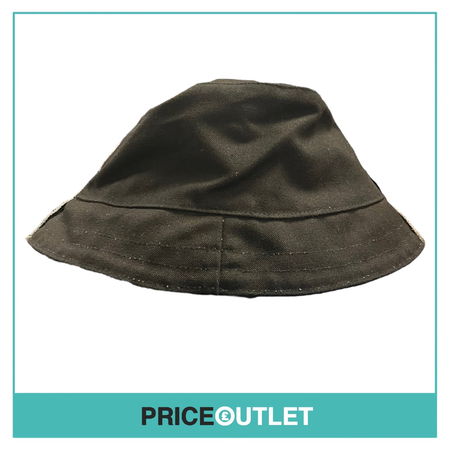 Bernstock Speirs - Grey and Black Canvas Hat - BRAND NEW WITH TAGS