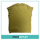 BLK DNM - Khaki Rose Sleeveless Jumper - Size S - BRAND NEW