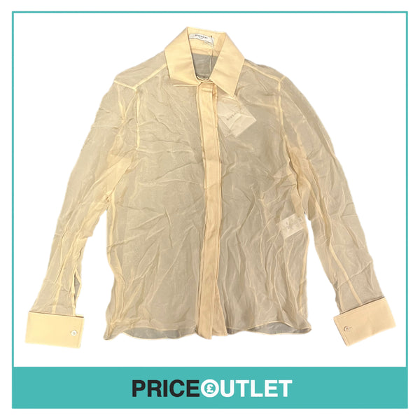 Givenchy - Natural Sheer Shirt - Size 40 - BRAND NEW WITH TAGS