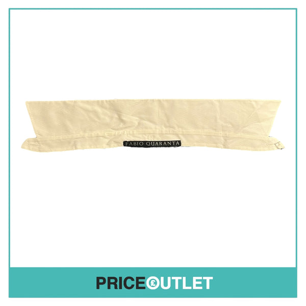 Fabio Quaranta - White Classic Collar - Size 40 - BRAND NEW WITH TAGS