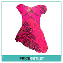 Zandra Rhodes - Pink Floral Sheer Dress - Size 8 - BRAND NEW WITH TAGS