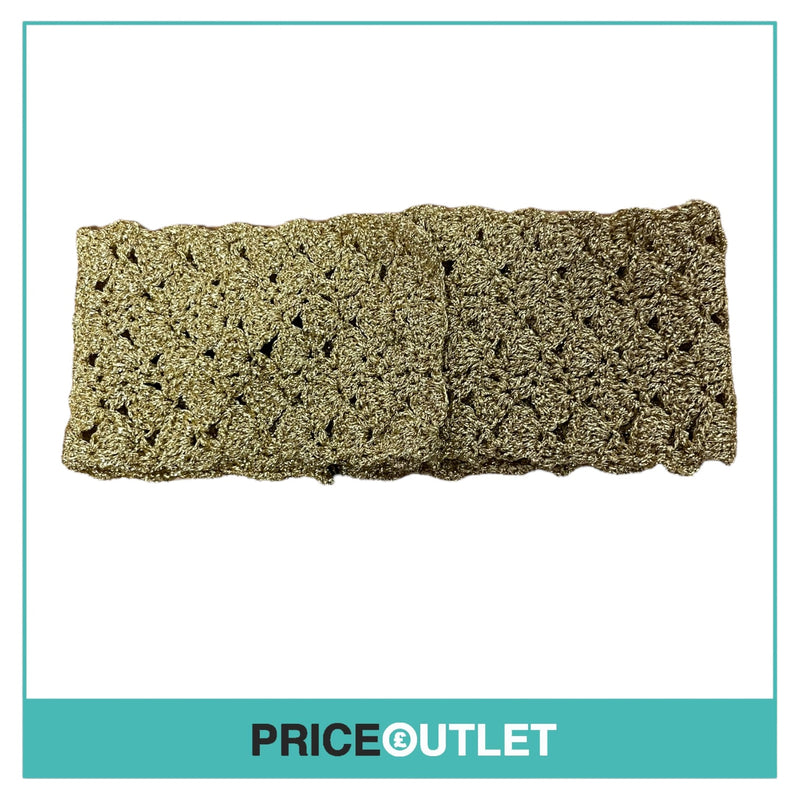 Simone Rocha - Gold Crochet Collar - Size OS -BRAND NEW WITH TAGS