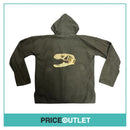 Chatav Ectabit - Black Hooded Poncho with Skull Embroidery - Size 4 - BRAND NEW WITH TAGS