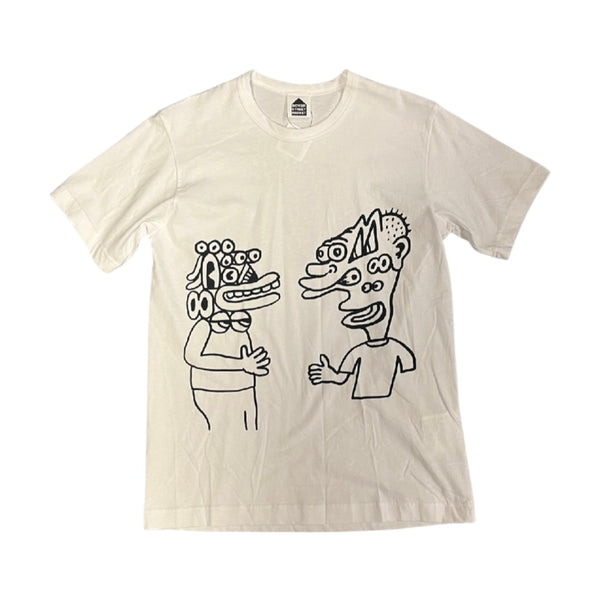 Dover Street Market - Weirdos by Noah Lyon White T-Shirt - Size M - BRAND NEW WITH TAGS