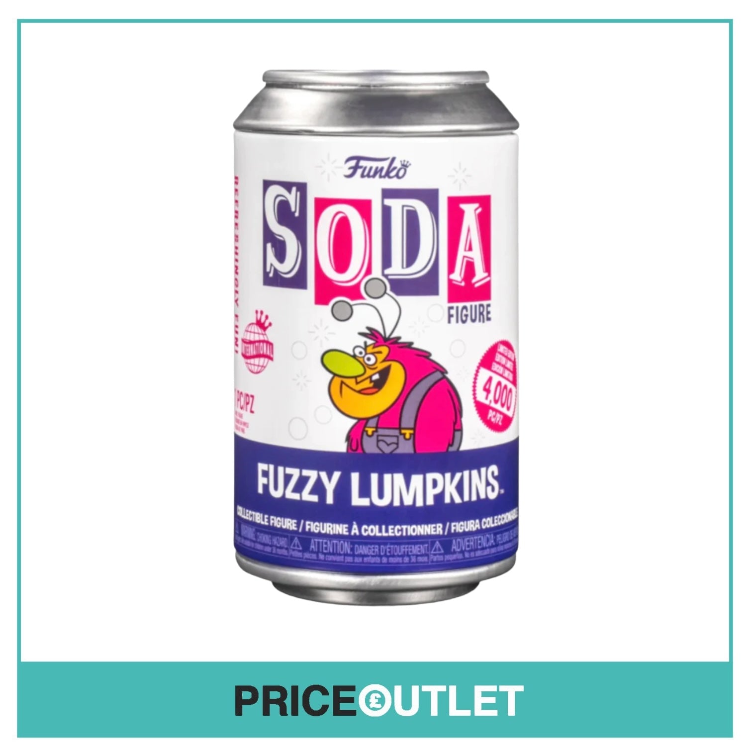 Fuzzy Lumpkins- Funko Soda Vinyl Figure! Chance Of Chase - Powerpuff Girls - International LE4000 Pcs - Brand New