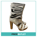 Méchante - White Cut Out Heeled Boots - Size 37 - BRAND NEW WITH TAGS
