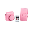 Instax mini 9 Accessory Kit - Flamingo Pink New Camera Case Album Glitter Frame