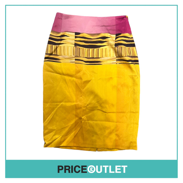 Mary Katrantzou - Multicoloured Satin Pencil Skirt - Size 6 - BRAND NEW WITH TAGS