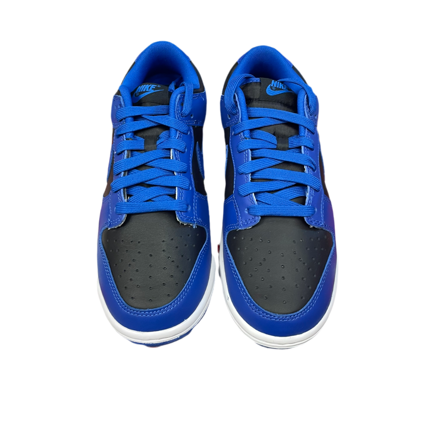 Nike - Nike Dunk Low Retro Black Hyper Cobalt 2021 - UK 6