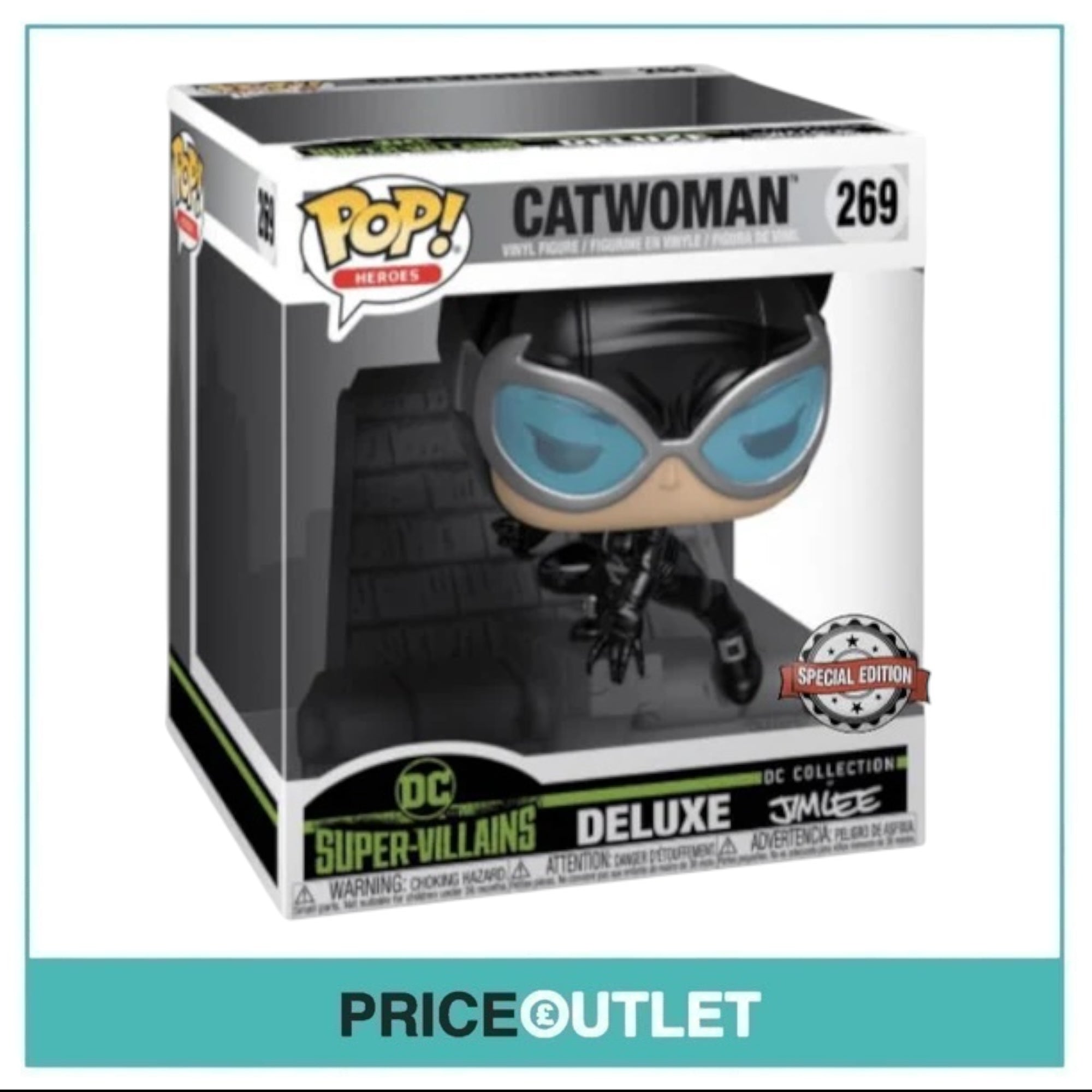 Funko - DC Super-Villains Catwoman Deluxe