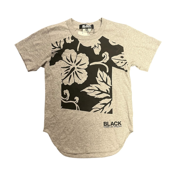Comme des Garçons Black - Ladies Grey and Black T-Shirt - Size XS - BRAND NEW WITH TAGS