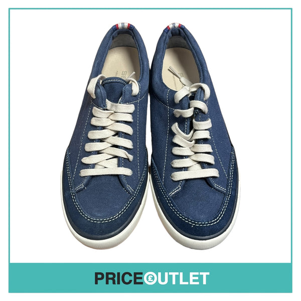 Seavees - Womens Blue Canvas Suede Trainers - Size 7.5 - BRAND NEW